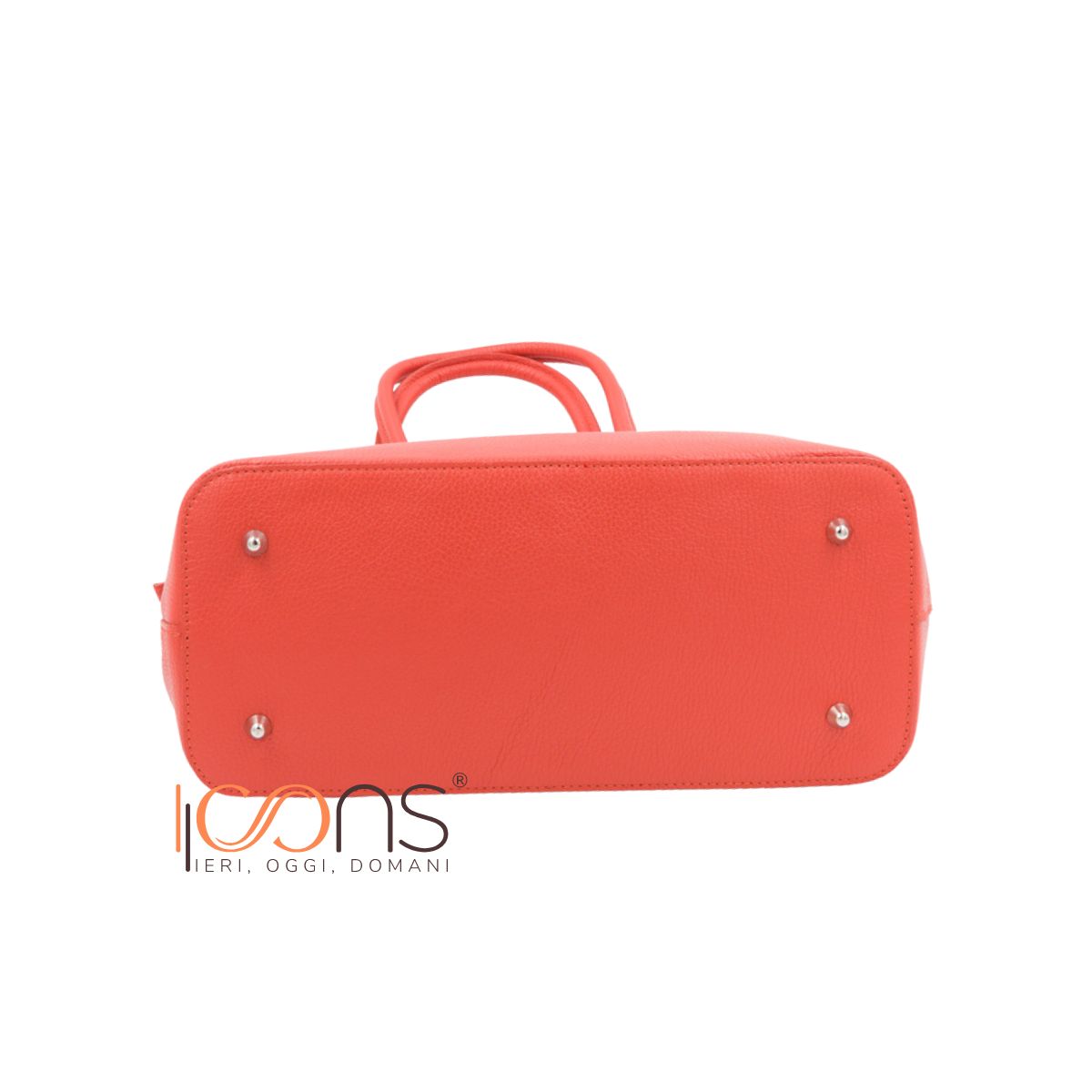 Icons,Sac bandoulière en cuir Miss Lucinda vue de dessous
